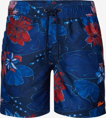 Petrol Industries Swimming shorts in Blue: front