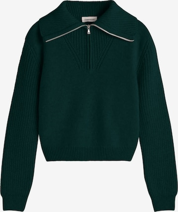 Thinking MU Sweatshirt 'Tanit' in Grün: Vorderseite