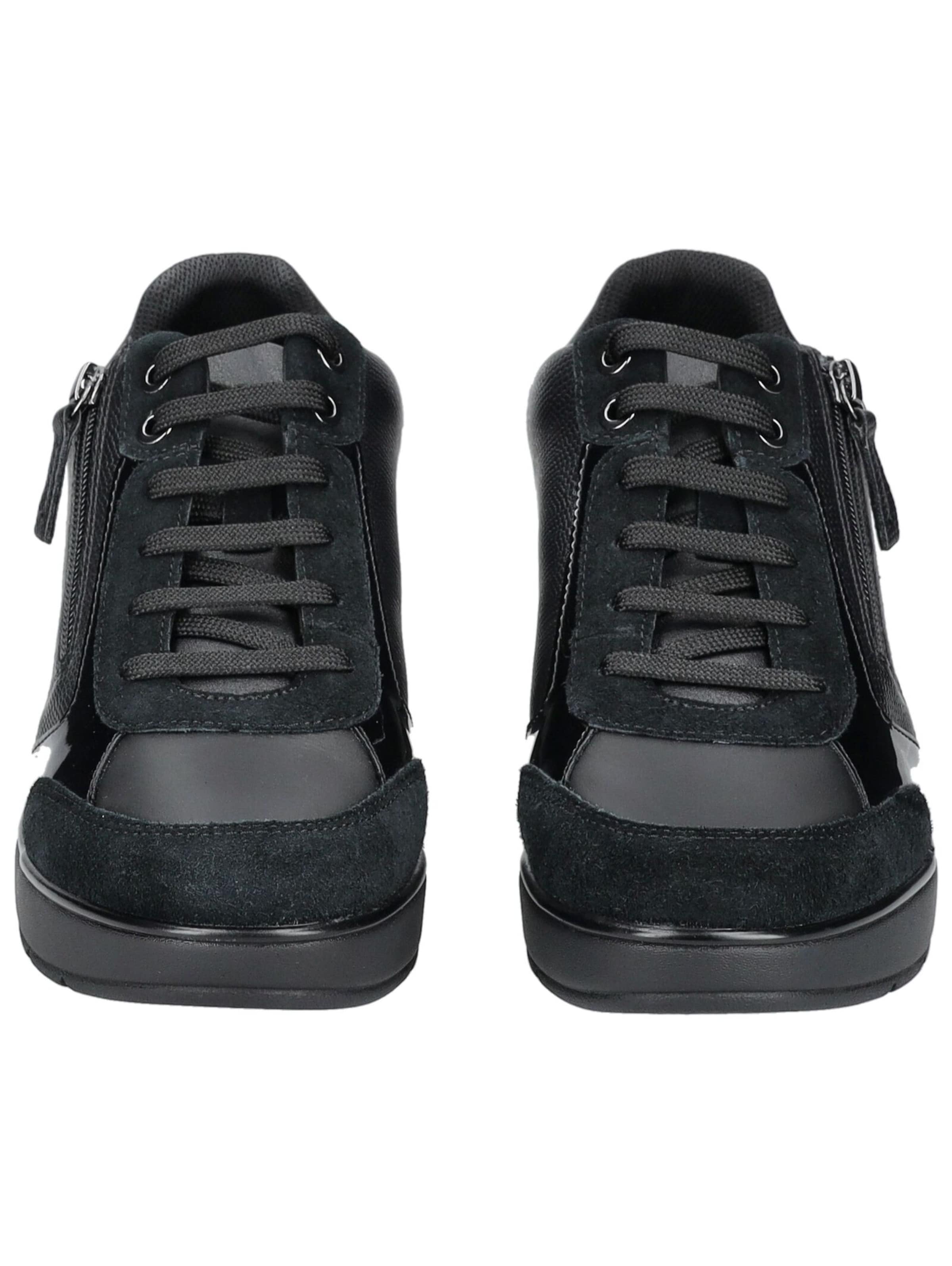 GEOX Platform trainers in Black