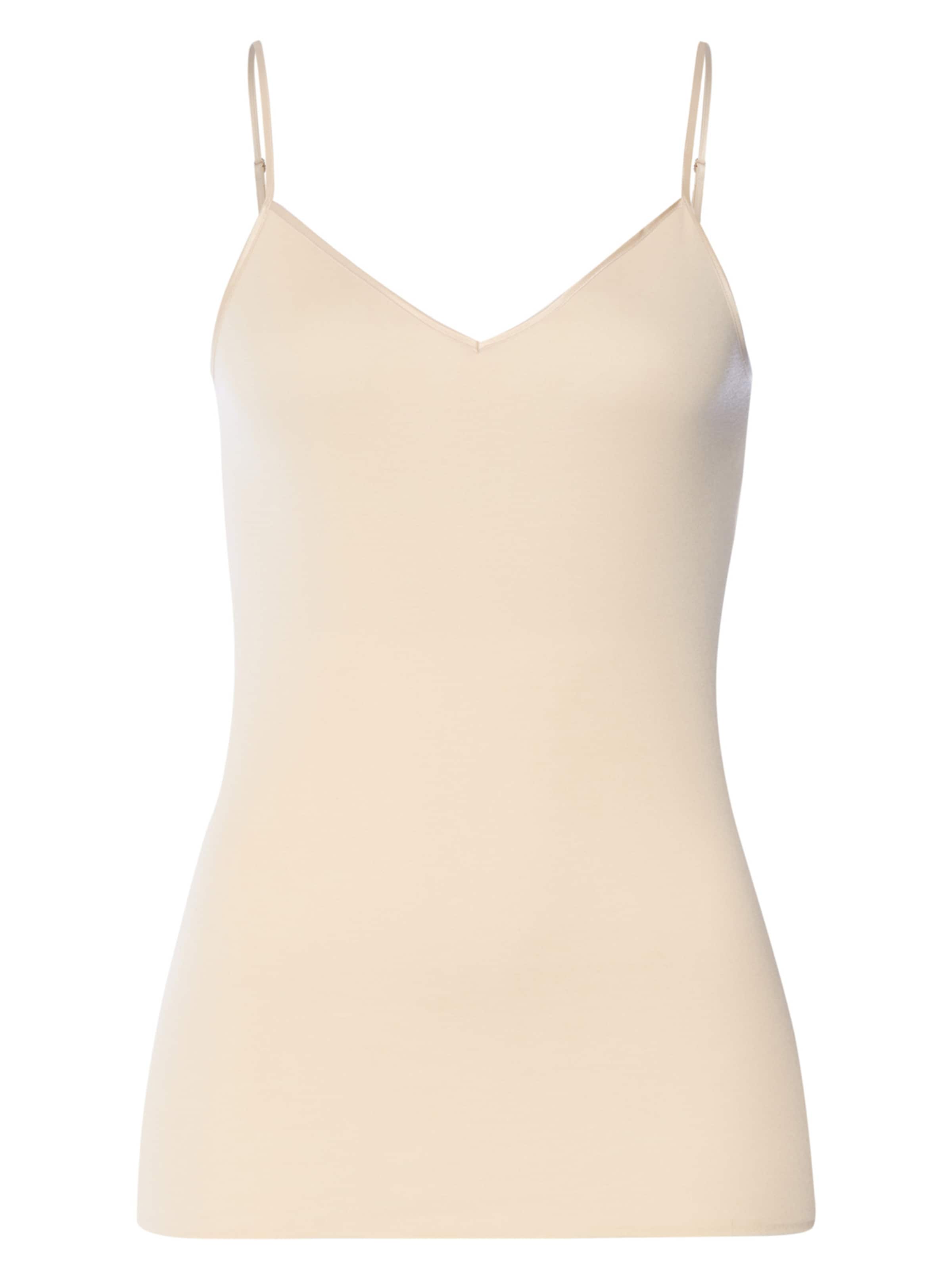 Hanro Undershirt 'Cotton Seamless' in Beige: front