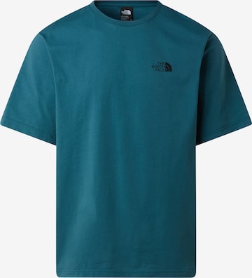 žalia THE NORTH FACE Marškinėliai 'Mountain Sketch': priekis