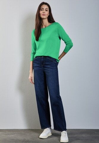 STREET ONE Strickpullover in Grün