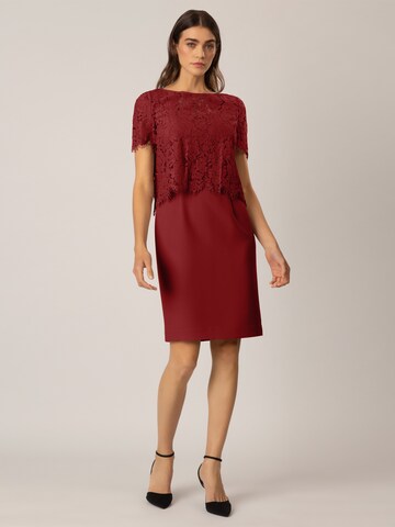 APART Sheath Dress in Red: front