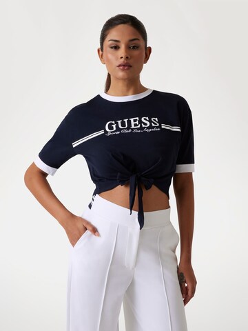 GUESS T-Shirt in Blau: Vorderseite