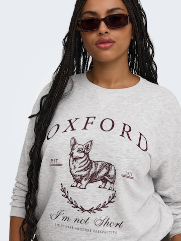 ONLY Carmakoma - Sudadera 'CARAMELIA' en gris