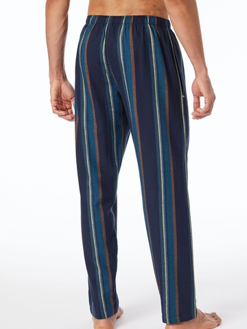 SCHIESSER Pajama pants in Blue