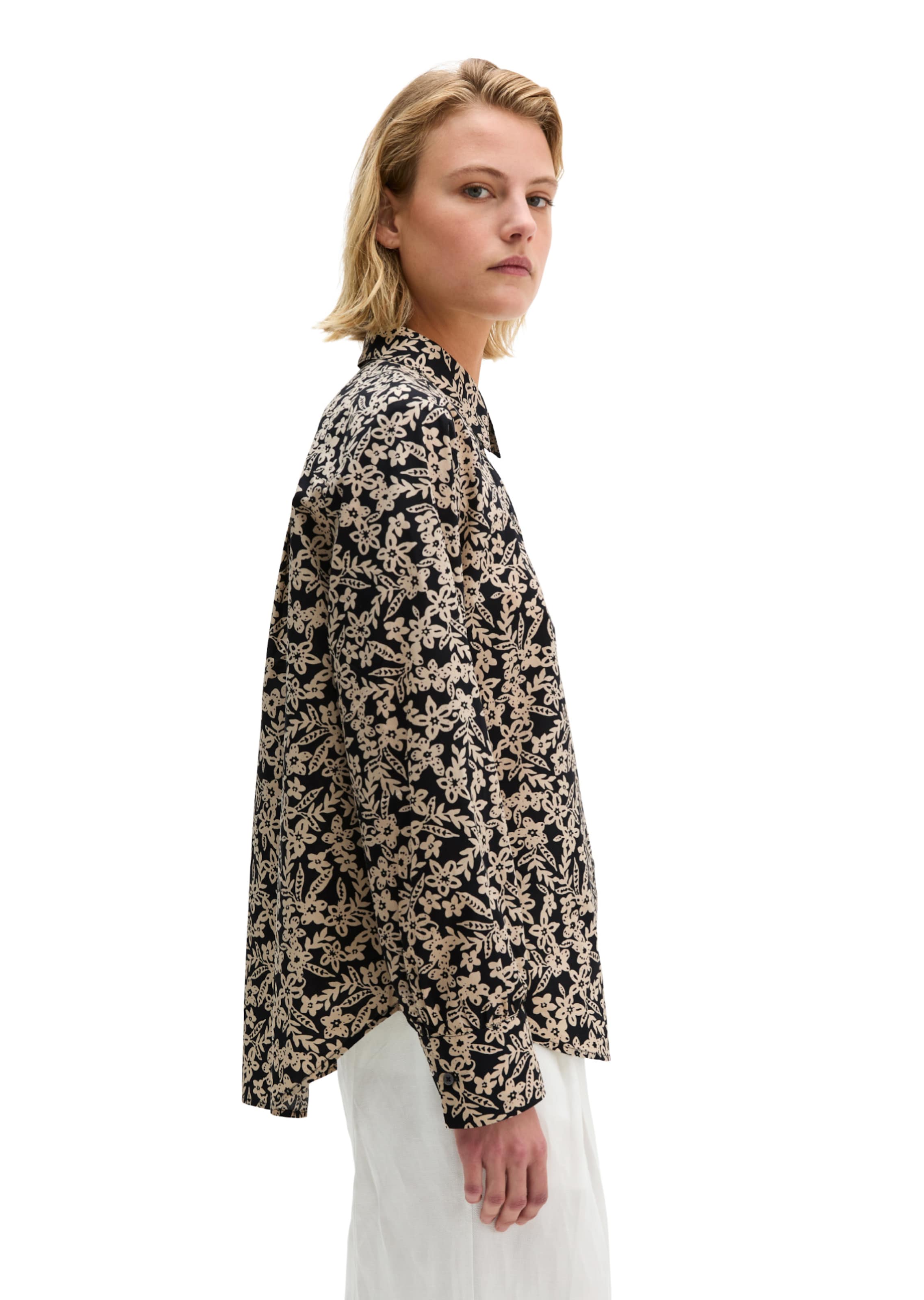Marc O'Polo Blouse in Zwart