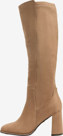 Lipsy Stiefel in 37 in cappuccino, Produktansicht