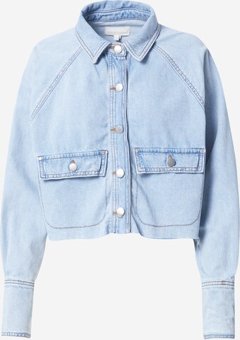 River Island Between-season jacket in Blue: front