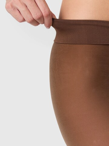 Nur Die Panty's ' Strumpfhose Warm & Transparent 80 DEN ' in Bruin