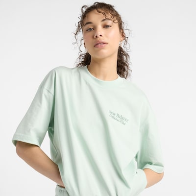 new balance T-Shirt in mint, Produktansicht