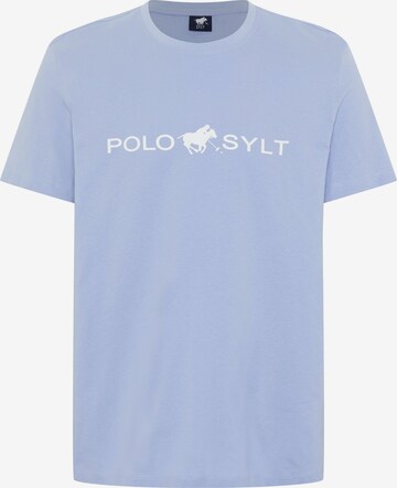 Polo Sylt T-Shirt in Blau: predná strana