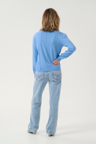 Pull-over 'Anva' Cream en bleu