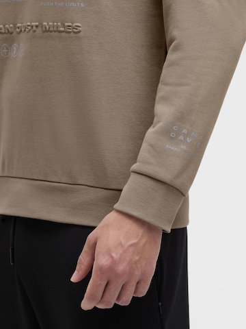 CAMP DAVID Sweatshirt in Beige