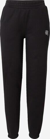 Karl Lagerfeld Tapered Broek 'Ikonik 2.0' in Zwart: voorkant