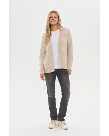 SAINT TROPEZ Strickjacke 'NoraliSZ  ' in Beige