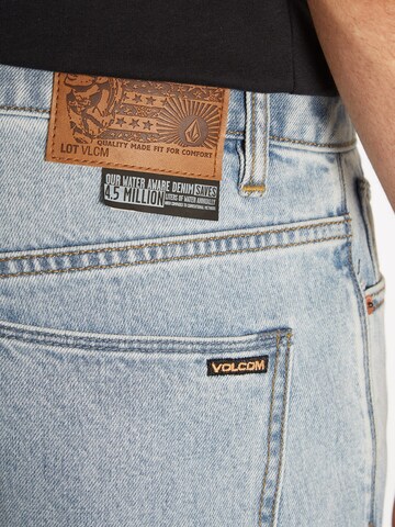 Volcom Regular Jeans 'Solver' in Blauw