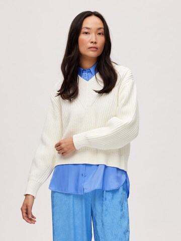 SELECTED FEMME Sweater 'MILEA' in White