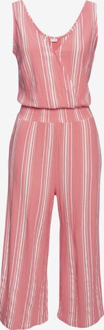 LASCANA Jumpsuit in Pink: front