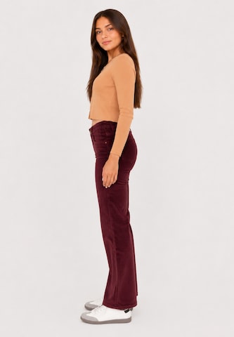Regular Pantalon Elara en rouge