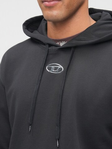 Felpa 'S-NORM-IOD' di DIESEL in nero