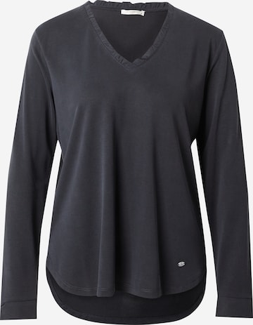 Key Largo Shirt 'LENA' in Black: front