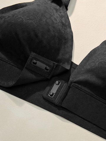 Next Háromszög Szoptatós melltartók - fekete