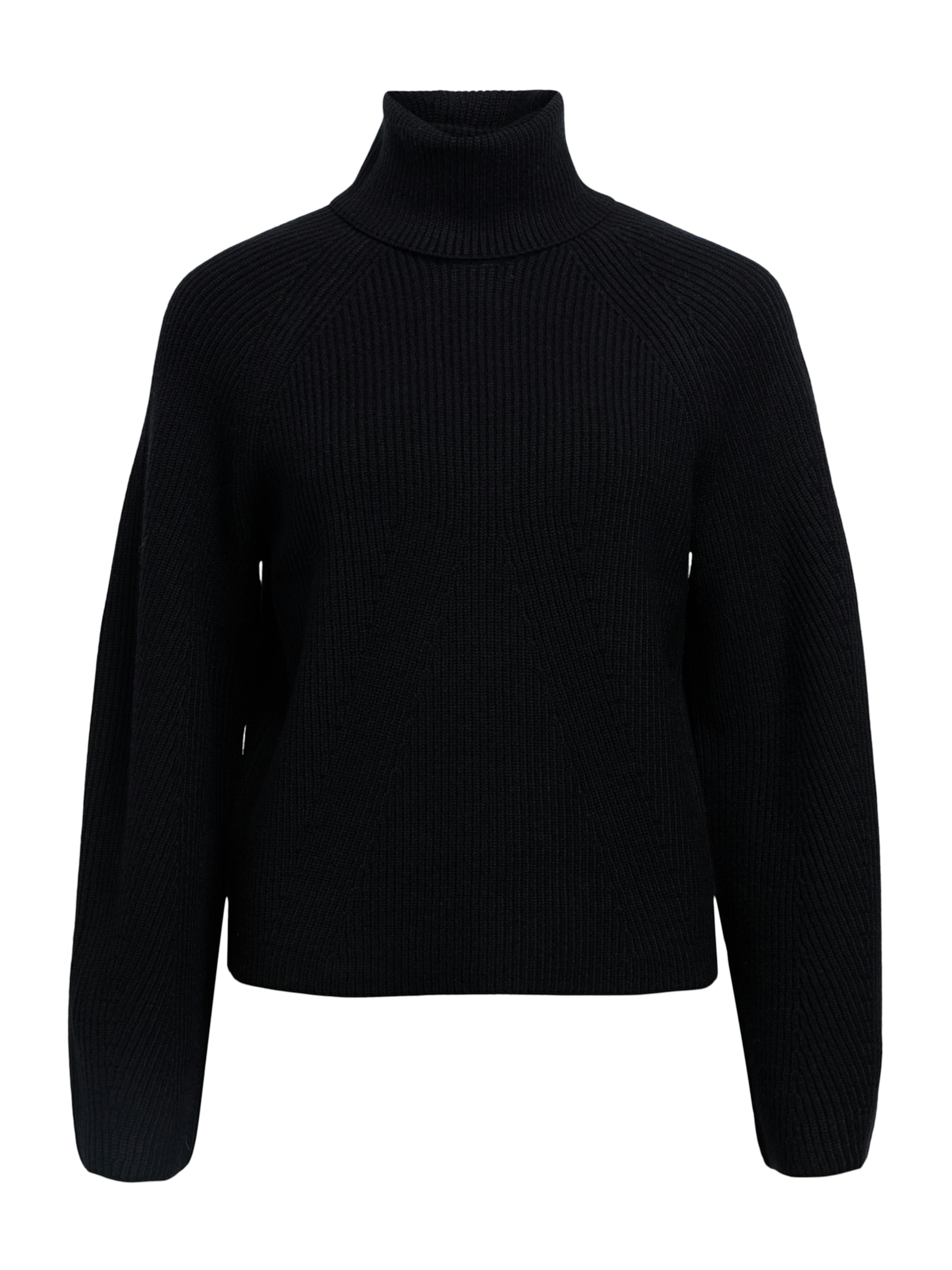 Pull-over 'OBJViola' OBJECT en noir : devant