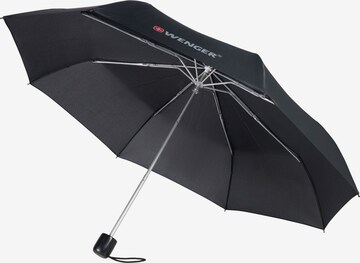 Parapluie WENGER en noir : devant