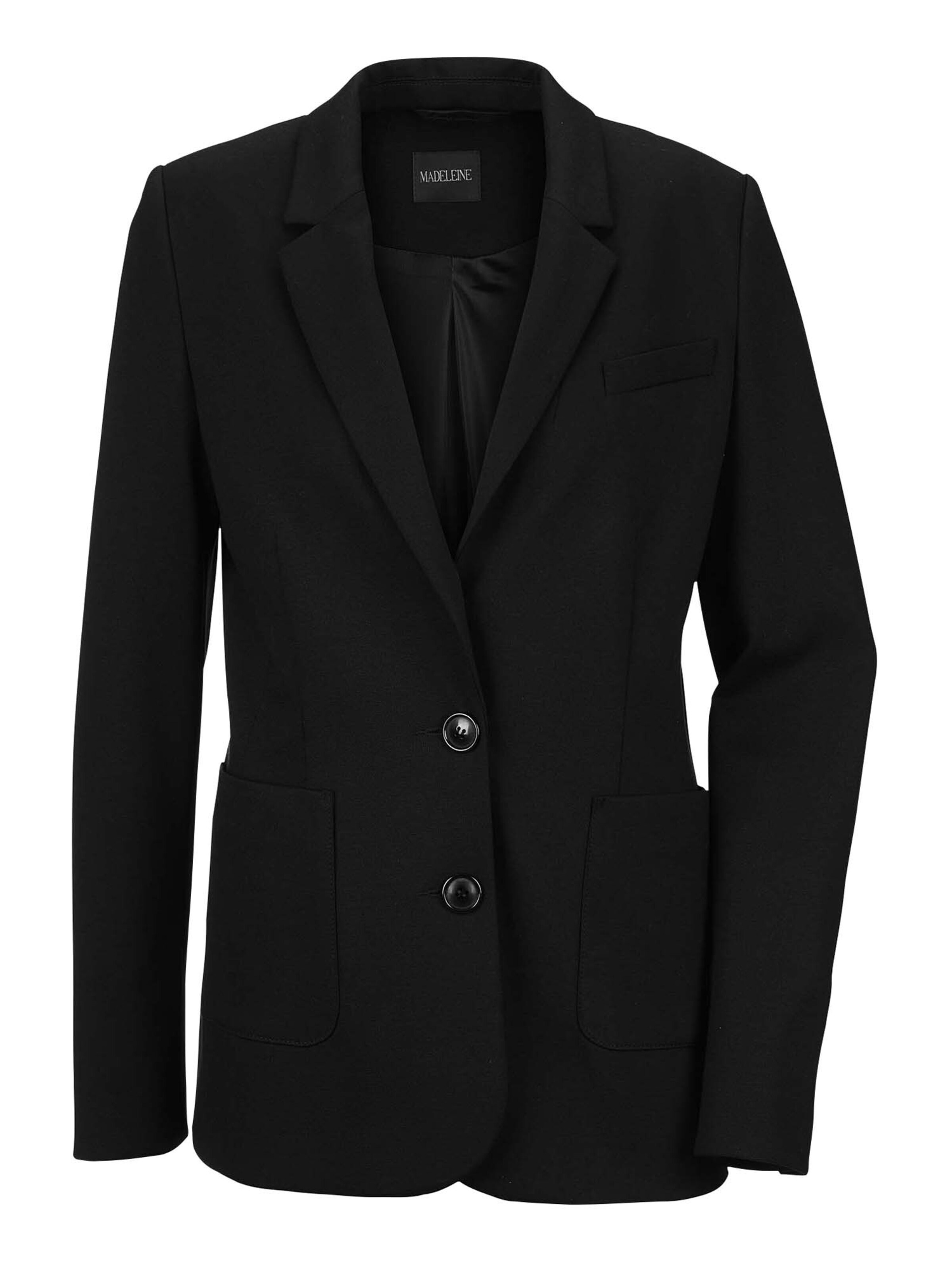 MADELEINE Blazer in Black: front