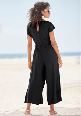 LASCANA Jumpsuit in Zwart