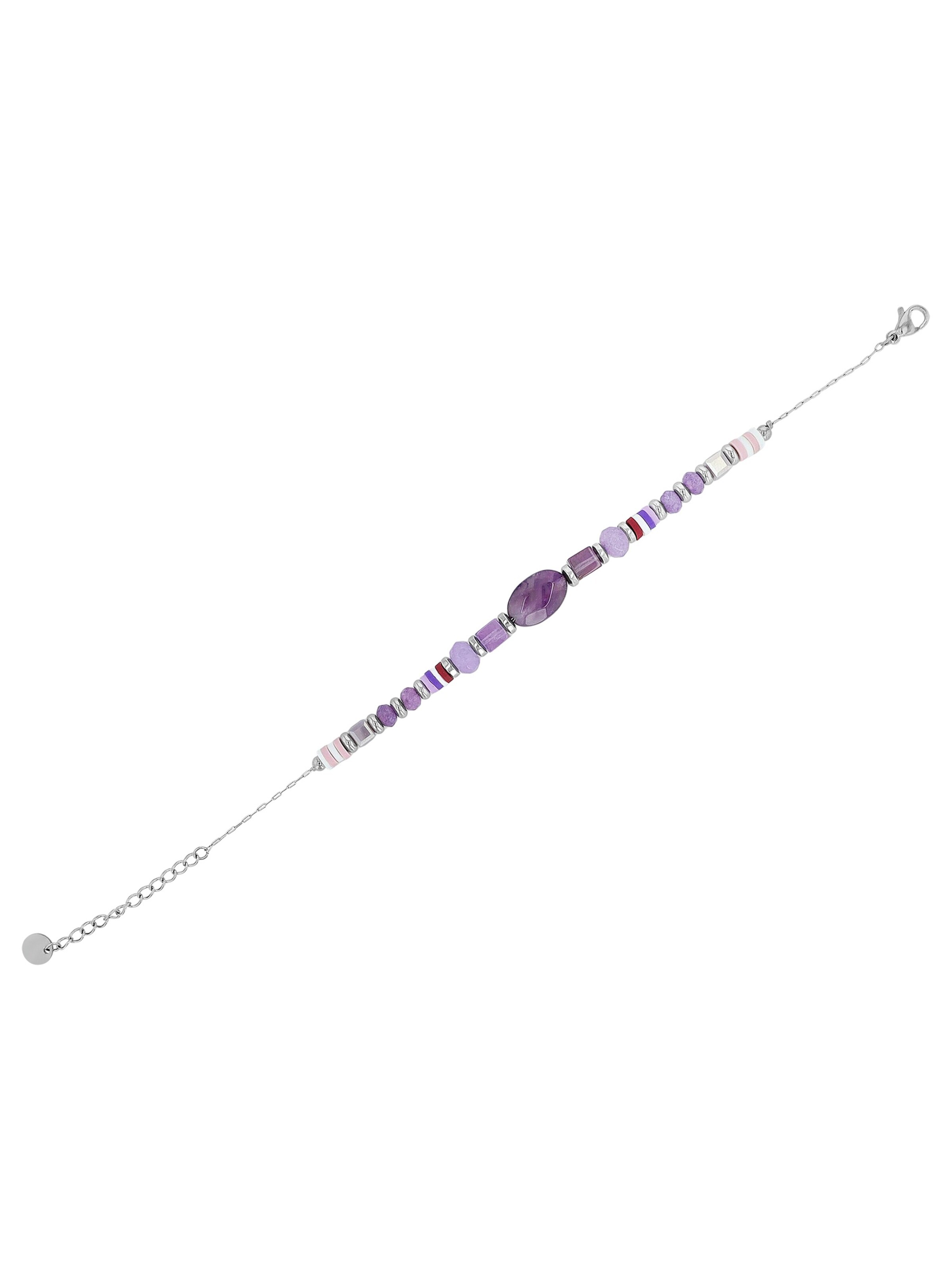 Akzent Bracelet 'Lowy, wasserfest' in Silver