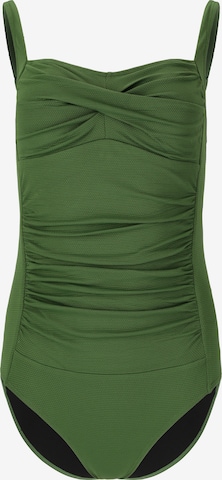 Cruz Bralette Swimsuit 'Nicola' in Green: front