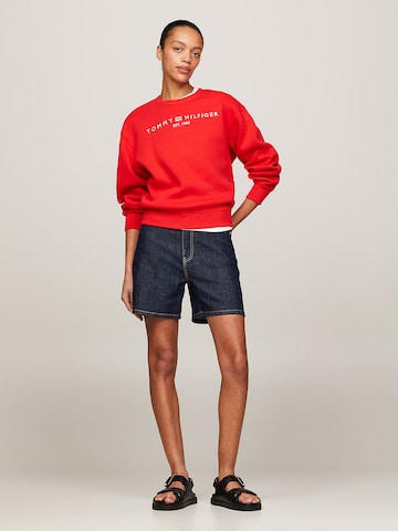 TOMMY HILFIGER - Sudadera en rojo