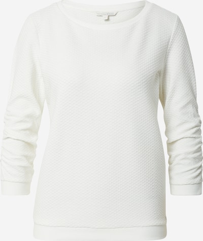 TOM TAILOR DENIM Sweatshirt in weiß, Produktansicht