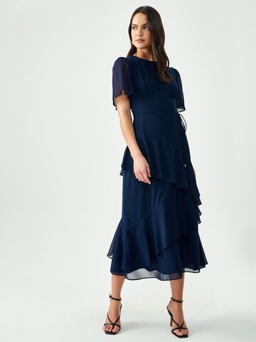 Robe 'LIN' Sável en bleu