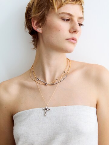 Pull&Bear Halsband i guld: framsida