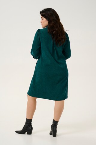 KAFFE CURVE Shirt dress 'Verana ' in Green