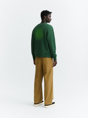 Thinking MU Sweatshirt 'LEON' in Groen: terug