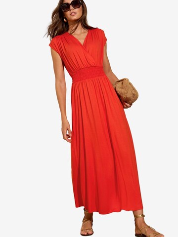 Friends Like These Kleid in Orange: Vorderseite