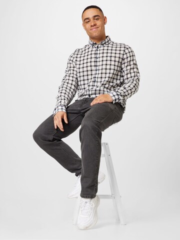 Casual Friday Regular fit Button Up Shirt 'Anton' in White