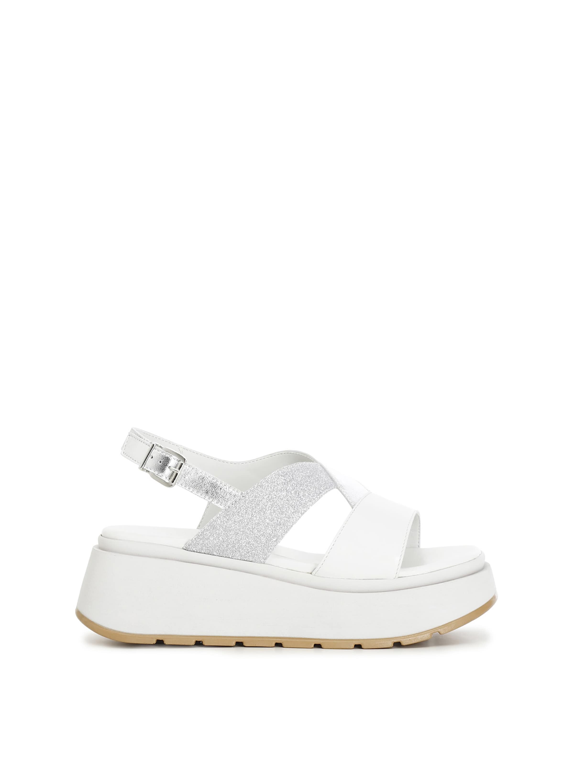 CAFè NOIR Sandaal in Wit