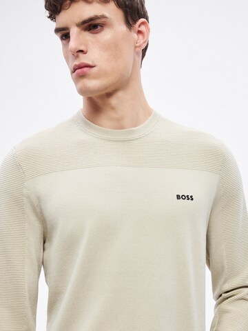 BOSS Πουλόβερ 'Momentum-X' σε μπεζ