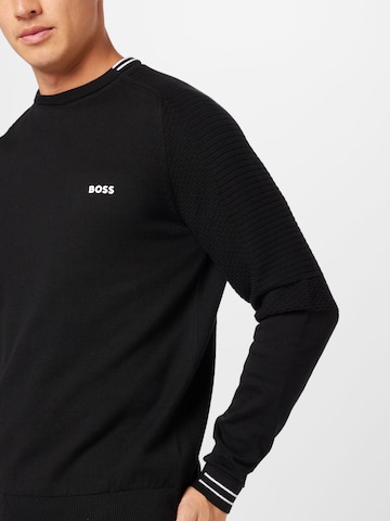 BOSS Green - Pullover 'Rolet' em preto