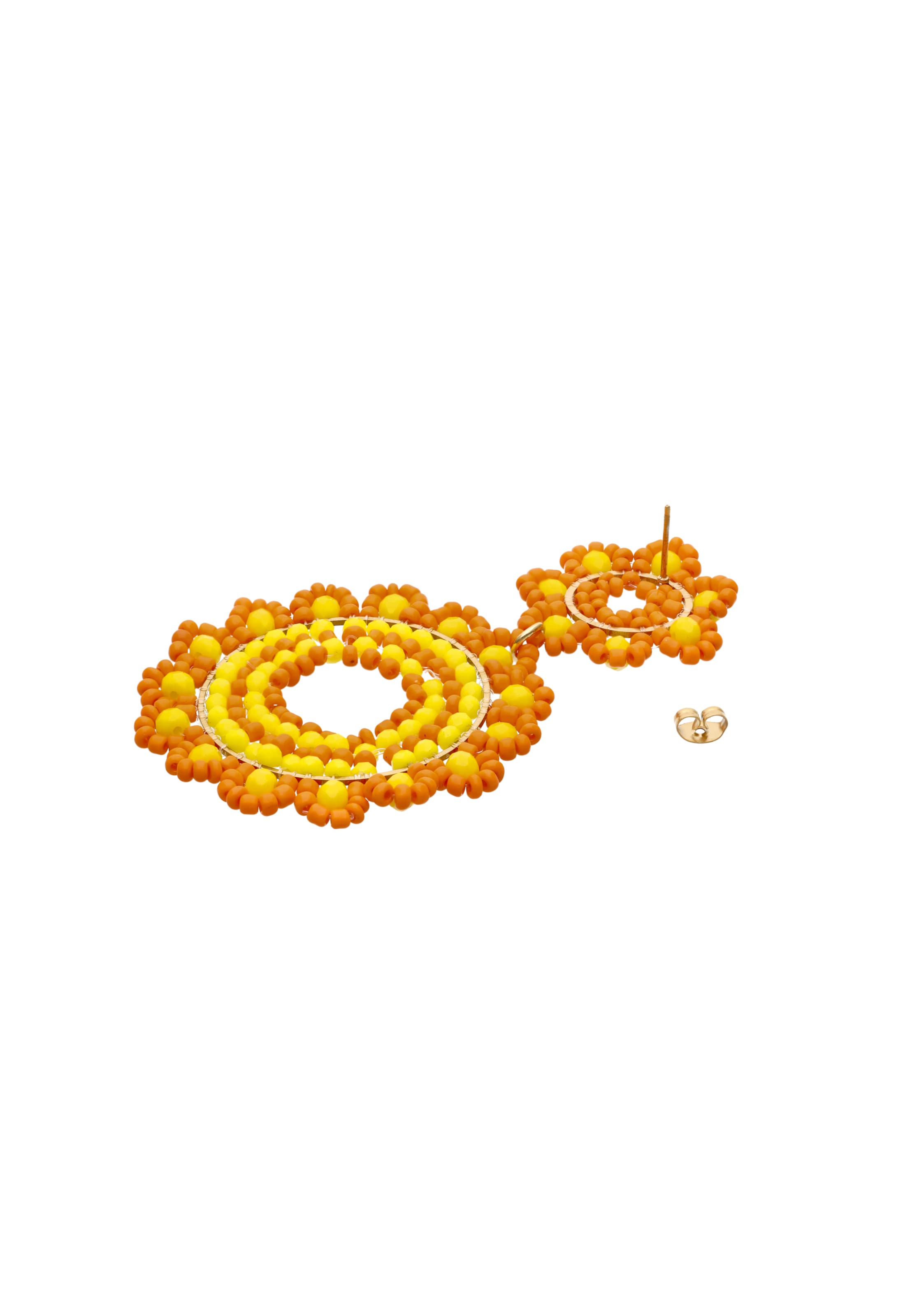 IZIA - Pendientes en naranja