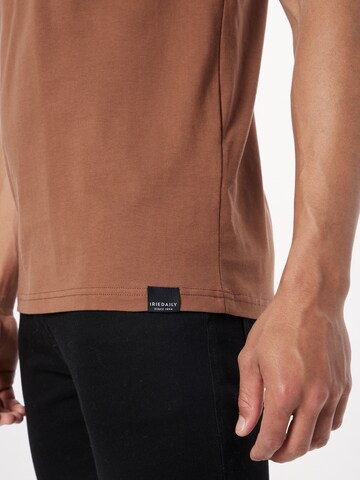 Iriedaily Shirt 'Nutcrax' in Brown