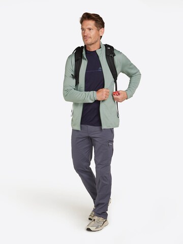 ICEBREAKER Athletic Zip-Up Hoodie 'EleMtal ' in Green