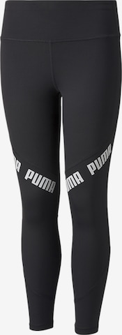 PUMA Leggings in Black: front