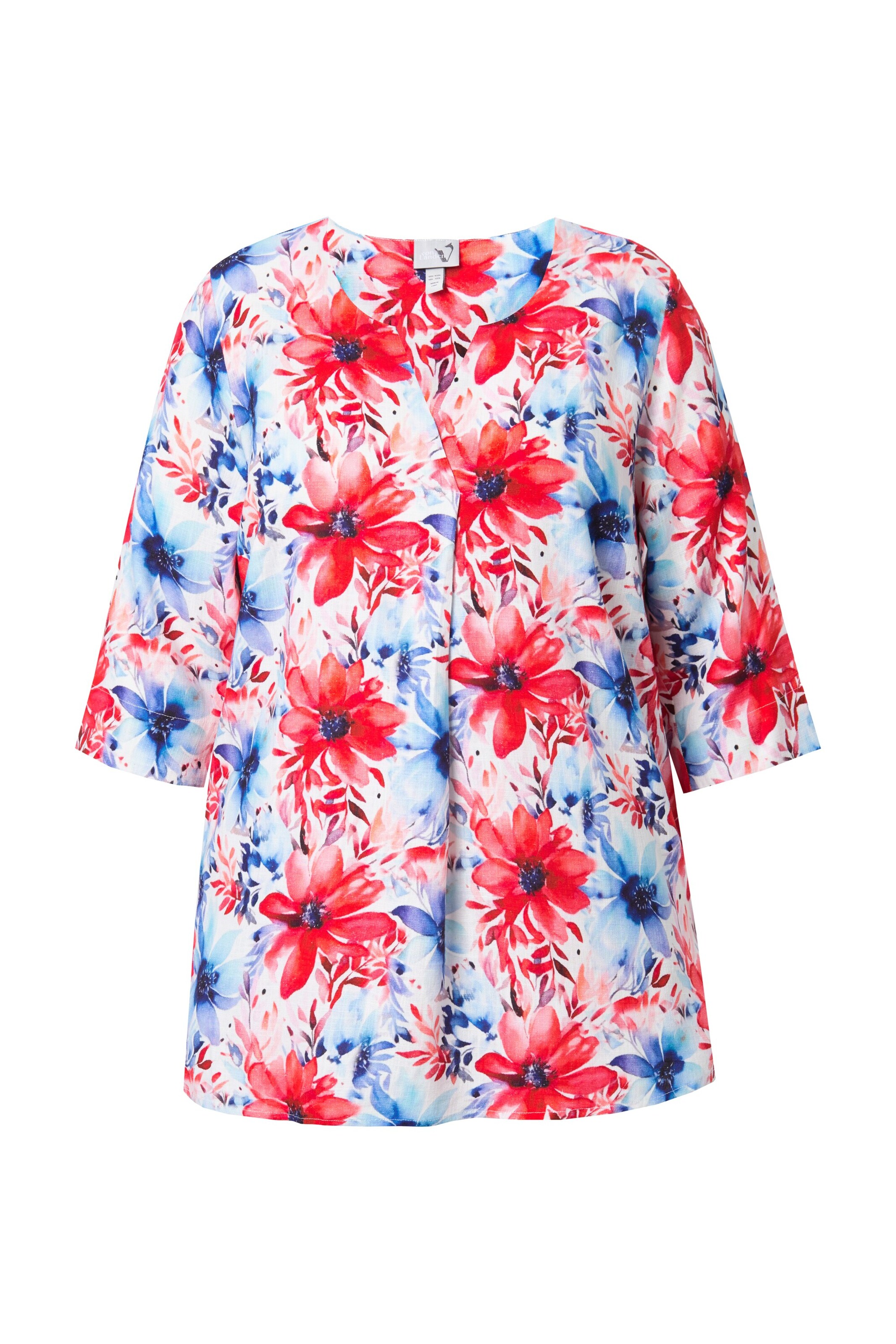 Ulla Popken Bluse in Rot: Vorderseite