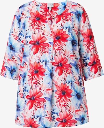 Ulla Popken Bluse in Rot: Vorderseite